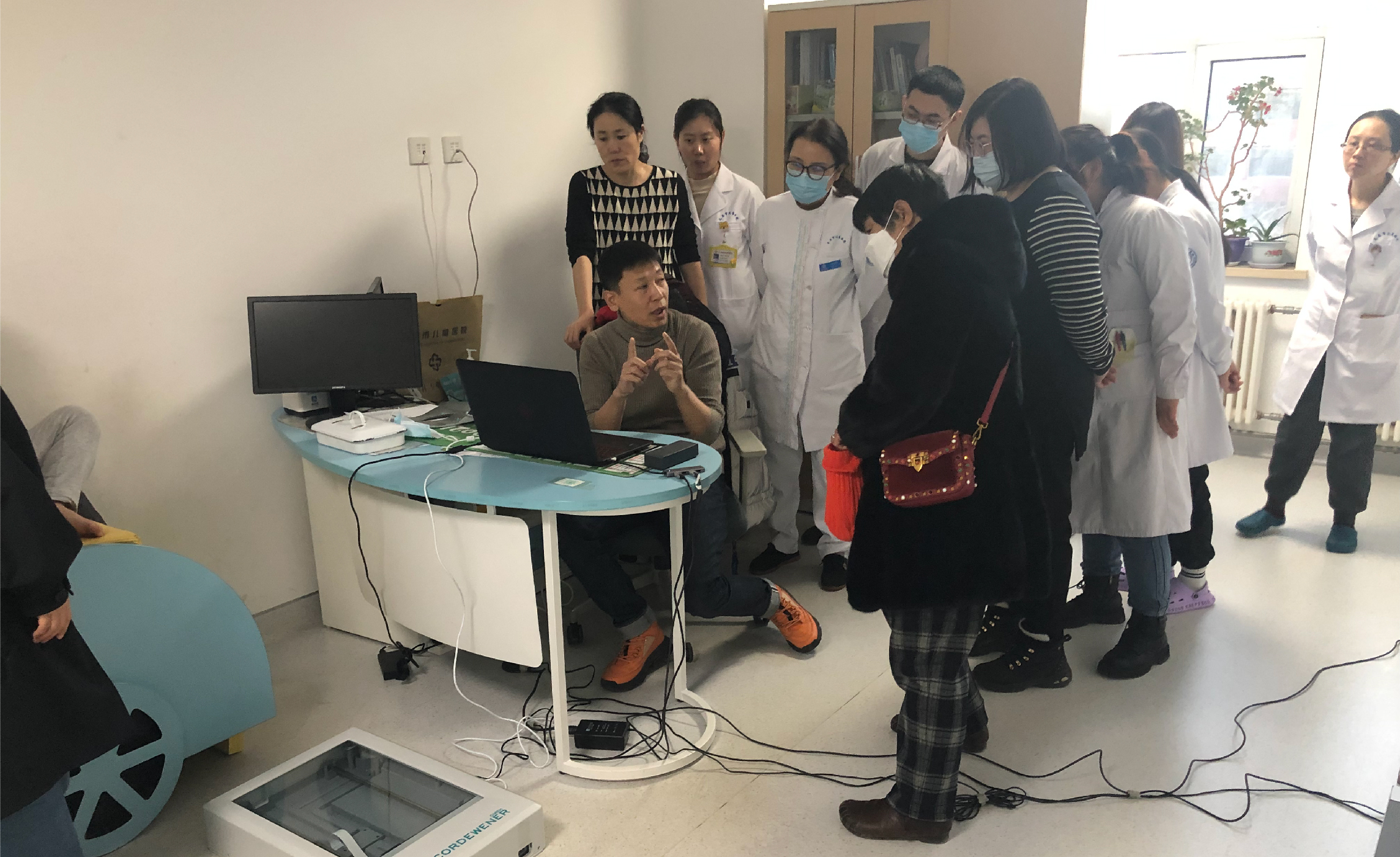 科德曼赴长春市儿童医院学术交流